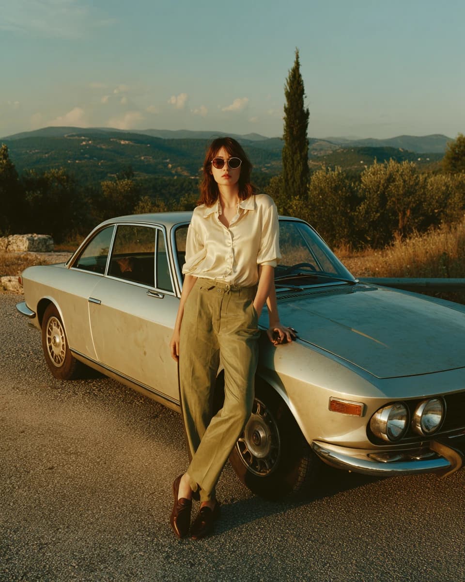 Vintage Roadside Editorial