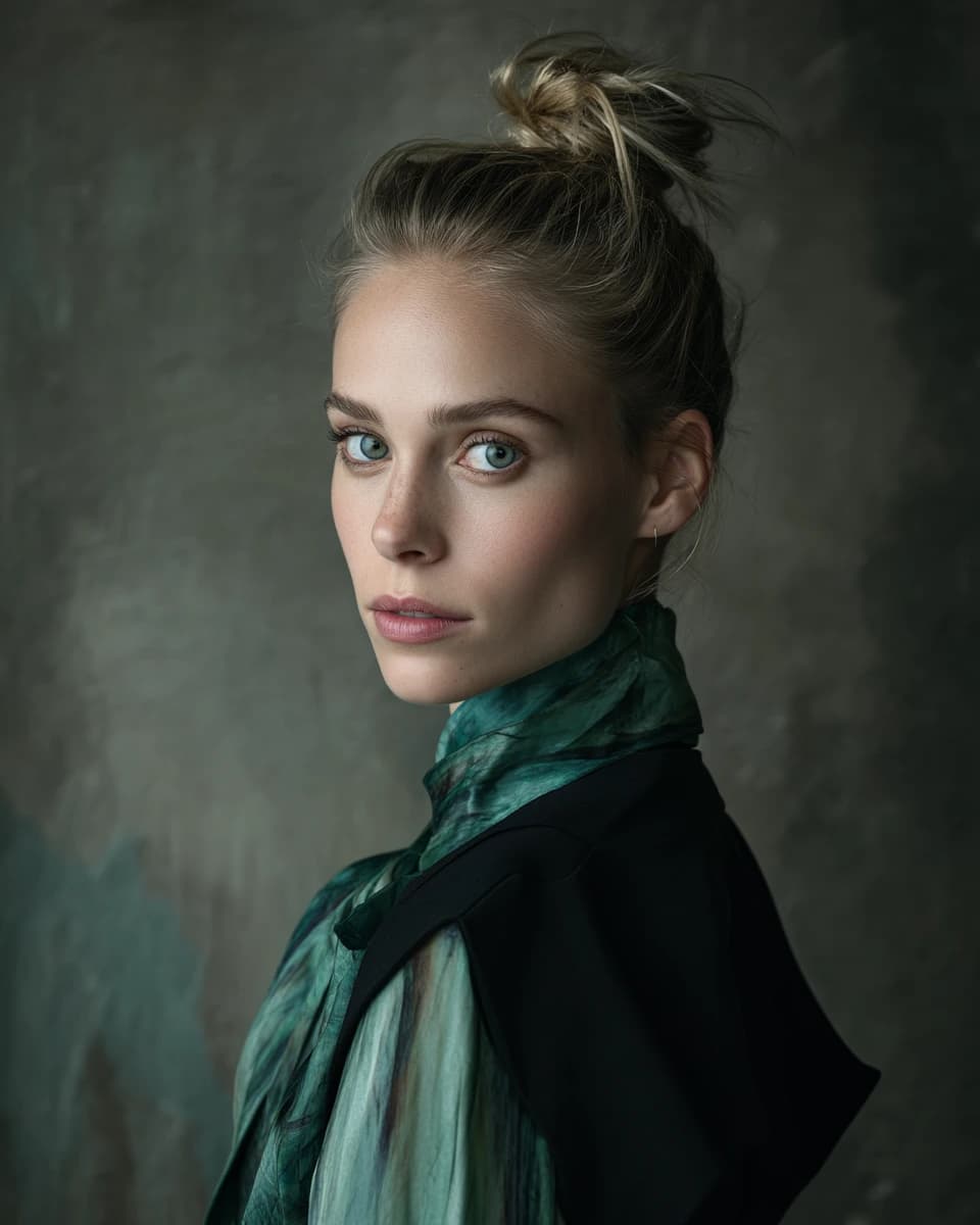 Painterly Studio Portrait