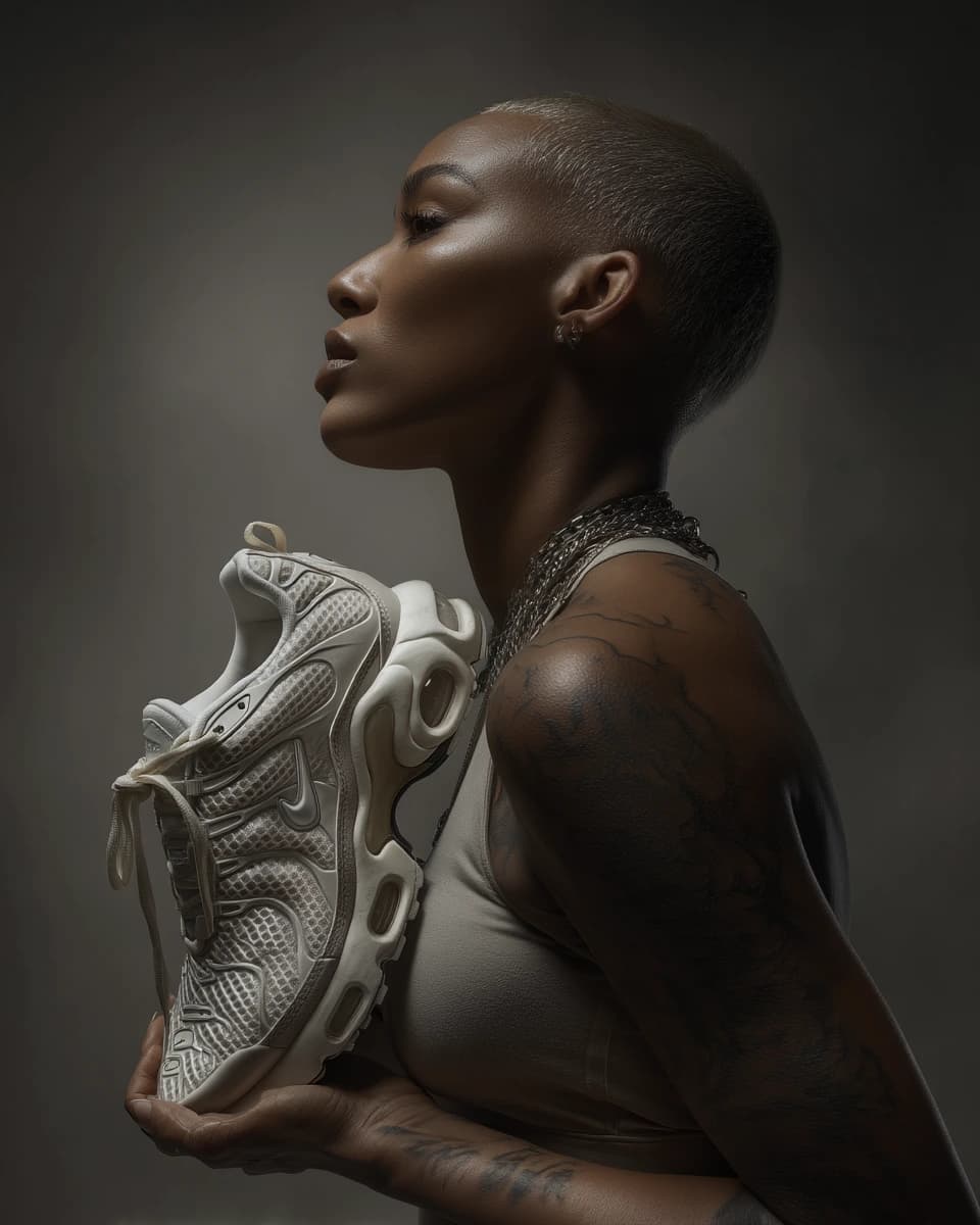 Product-in-Hand Portrait