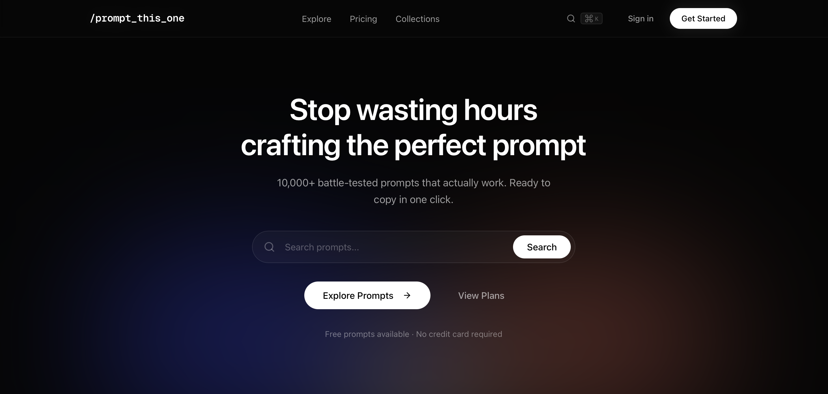 Perfect Prompt AI Prompts Library - ChatGPT, Claude, Midjourney & More | PromptThisOne